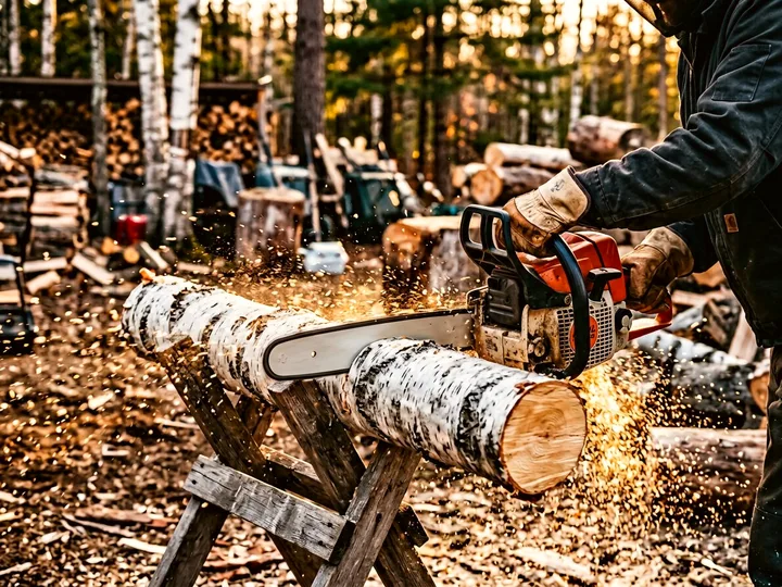 Распил и колка